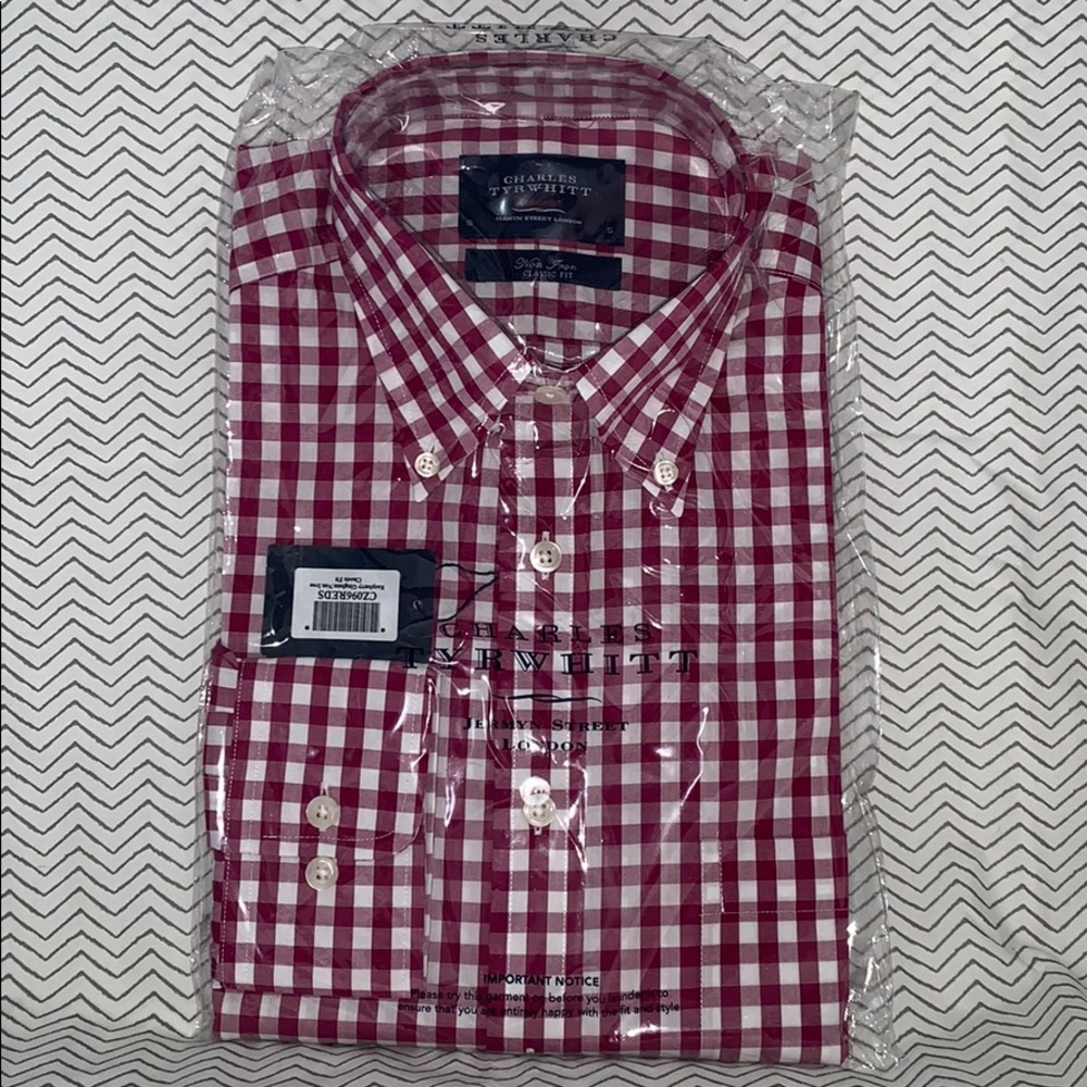 NWT Charles Tyrwhitt Classic Fit Shirt